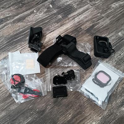 LOT 131: Action Camera Accessory Kit, Hohem iSteady Mobile+ 3-Axis Gimbal & More