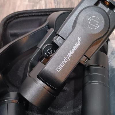 LOT 131: Action Camera Accessory Kit, Hohem iSteady Mobile+ 3-Axis Gimbal & More