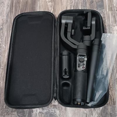 LOT 131: Action Camera Accessory Kit, Hohem iSteady Mobile+ 3-Axis Gimbal & More