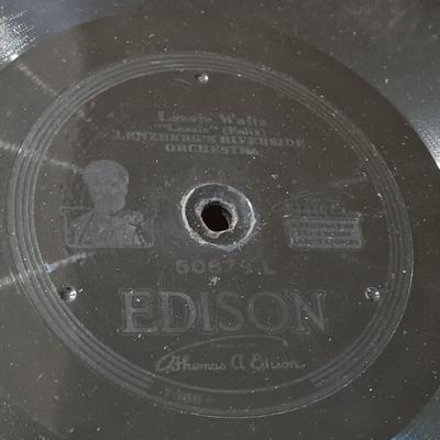 LOT 134: Large Collection of Vintage Edison Victrola Records
