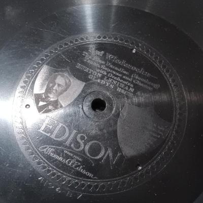 LOT 134: Large Collection of Vintage Edison Victrola Records