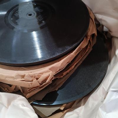 LOT 134: Large Collection of Vintage Edison Victrola Records