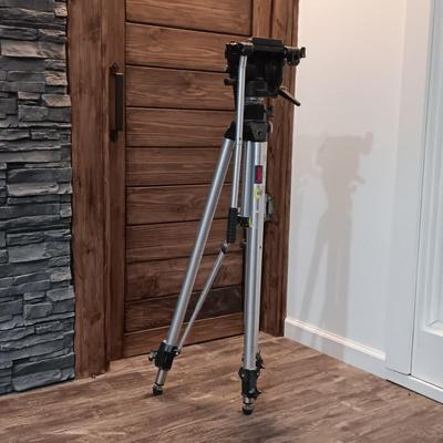 LOT 135: Bogen Manfrotto 3068 Heavy Duty Tripod, König & Meyer Microphone Stand, Proline Dolica Tripod & More