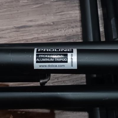 LOT 135: Bogen Manfrotto 3068 Heavy Duty Tripod, König & Meyer Microphone Stand, Proline Dolica Tripod & More