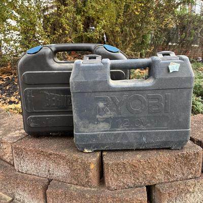 LOT 136: BernzOmatic Quick Fire Torch Kit & Ryobi Cordless Drill (no charger)