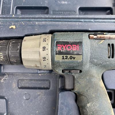 LOT 136: BernzOmatic Quick Fire Torch Kit & Ryobi Cordless Drill (no charger)