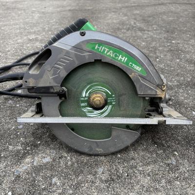 LOT 139: Hitachi Framing Nailer & Circular Saw