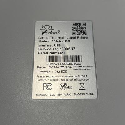 LOT 143: Arkscan Thermal Printer & Label
