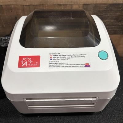 LOT 143: Arkscan Thermal Printer & Label