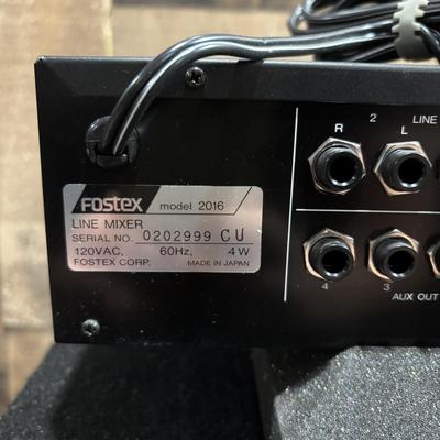 LOT 144: Fostex Model 2016 Line Mixer