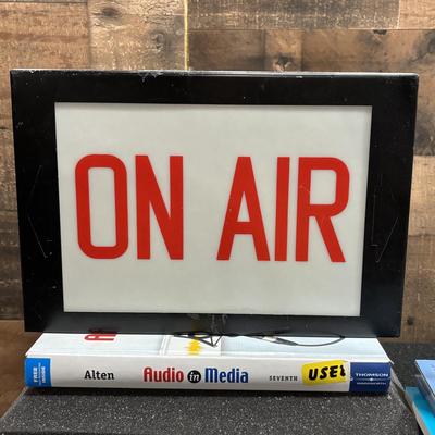 LOT 147: On Air Lightbox, Blue Yeti USB Microphone & More