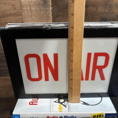 LOT 147: On Air Lightbox, Blue Yeti USB Microphone & More