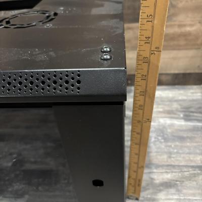 LOT 148: Pure Sign Tripp Light Uninterruptible SMART1500LCD 1500VA Rack Mount UPS Battery Backup, 900W, in cooling rack