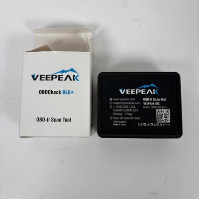 LOT 150: On the Road Collection: Road Pro RPP1-100USB Inverter, Vee Peak Scan Tool, Quro Lock Vibration Damper, Leatherman Multi Tool,...