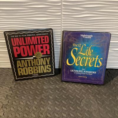 LOT 163: Motivational / Self Help Collection - Dale Carnegie, Anthony Robbins, Dr Phil McGraw, Trump University and More