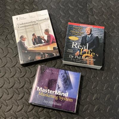 LOT 163: Motivational / Self Help Collection - Dale Carnegie, Anthony Robbins, Dr Phil McGraw, Trump University and More