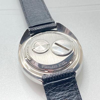 LOT 167: Bulova Accutron Watch with Genuine Lizard Band