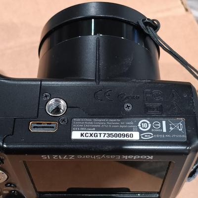 LOT 190: Sony HandyCam DCR-HC42, Kodak EasyShare Z712 IS, Table Top Tripod & More