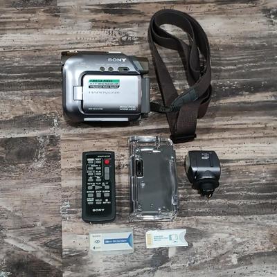 LOT 190: Sony HandyCam DCR-HC42, Kodak EasyShare Z712 IS, Table Top Tripod & More