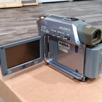 LOT 190: Sony HandyCam DCR-HC42, Kodak EasyShare Z712 IS, Table Top Tripod & More