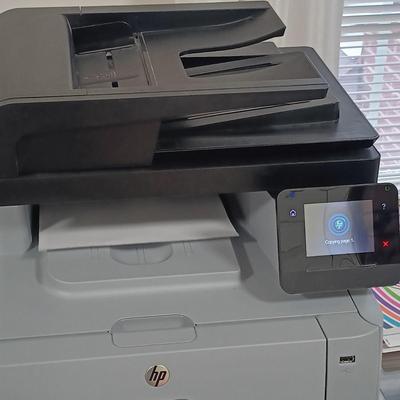 LOT 192: HP Color LaserJet Pro MFP M476dw Printer
