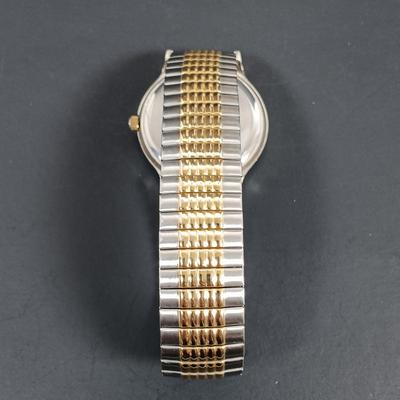 LOT 195: Belisimo Men's Blue-Face Quartz Date Watch V377 29000FD