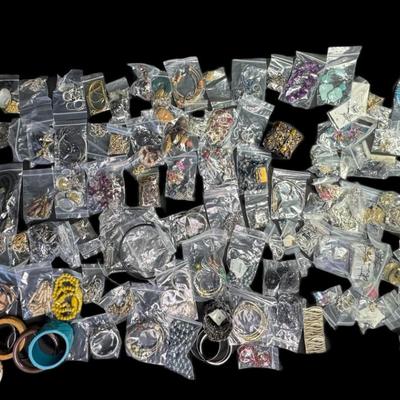 Sale Photo Thumbnail #780: Includes earrings, bracelets, necklaces, and more. [AG]