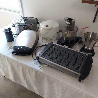 Kitchen Appliances by Cuisinart, DeLonghi, George Foreman & More (BP-BBL)