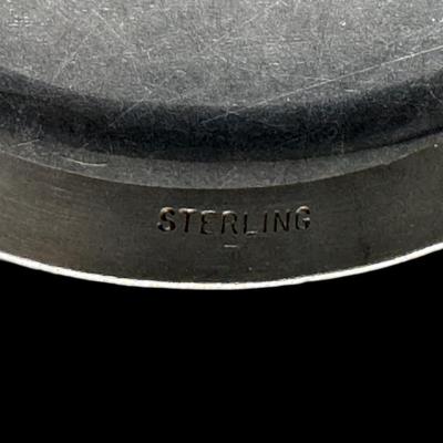 Sale Photo Thumbnail #791: **WIRE TRANSFER IS REQUIRED IF SHIPPED.** [47.71g] Includes two mid-century modern rings, a USMC gent’s ring, a cuff, and a bangle (safety chain needs to be repaired). Total of five pieces. Silver content confirmed using Niton XRF precious metals analyz