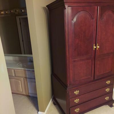 Chippendale Style Entertainment Armoire (BP-BBL)