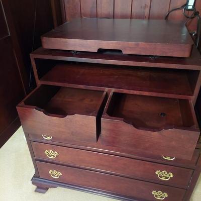 Chippendale Style Entertainment Armoire (BP-BBL)