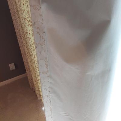 Filigree Print Curtains (BP-BBL)