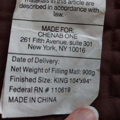 Four King Size Comforters by DKNY & More (BP-BBL)