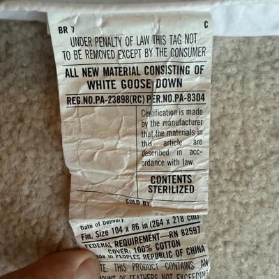 Three King Size Duvets (BP-BBL)