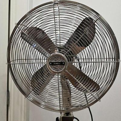 Sale Photo Thumbnail #355: Allaire Telescoping Floor Fan by Restoration Hardware. Very clean, barely used. Please see advertisement photo for specifications. Retails for $300+