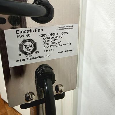 Sale Photo Thumbnail #361: Allaire Telescoping Floor Fan by Restoration Hardware. Very clean, barely used. Please see advertisement photo for specifications. Retails for $300+