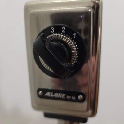 Sale Photo Thumbnail #357: Allaire Telescoping Floor Fan by Restoration Hardware. Very clean, barely used. Please see advertisement photo for specifications. Retails for $300+