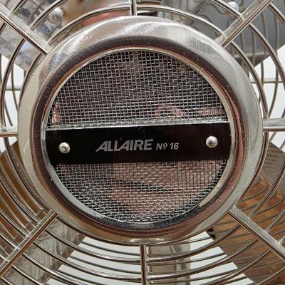 Sale Photo Thumbnail #356: Allaire Telescoping Floor Fan by Restoration Hardware. Very clean, barely used. Please see advertisement photo for specifications. Retails for $300+