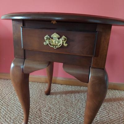 Queen Anne Style Side Table (BPR-BBL)