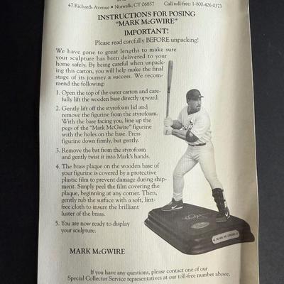 Danbury Mint - Mark McGwire