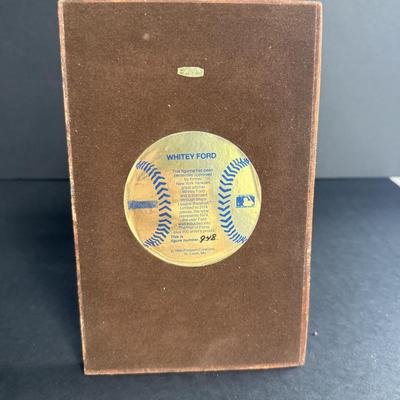 Whitey Ford Autographed Figurine #948/2,174