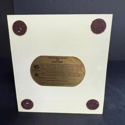 Brett Hull Autographed Figurine #717/959