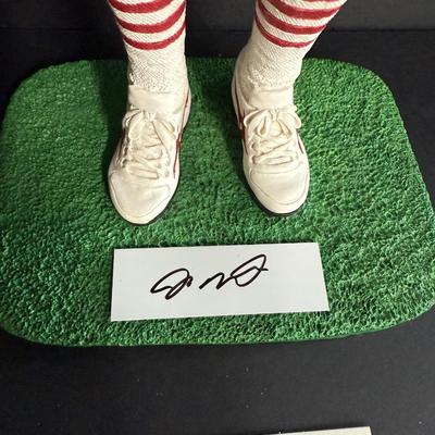 Joe Montana Autographed Large Statue - #88/300