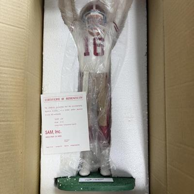 Joe Montana Autographed Large Statue - #88/300