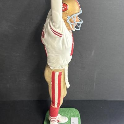 Joe Montana Autographed Large Statue - #88/300