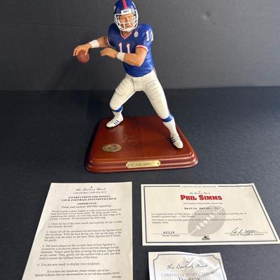 Danbury Mint - Phil Simms Figurine