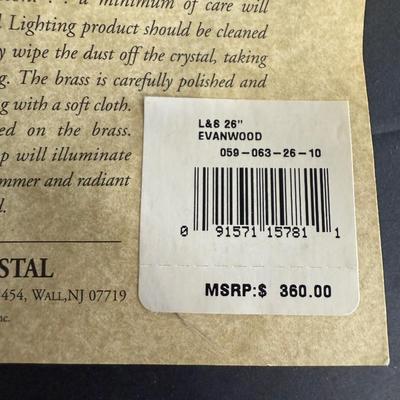 Waterford Crystal Lamps