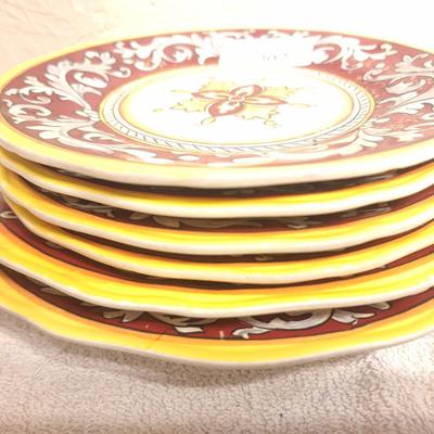 Sale Photo Thumbnail #1288: 2 plates, 4 salad plates