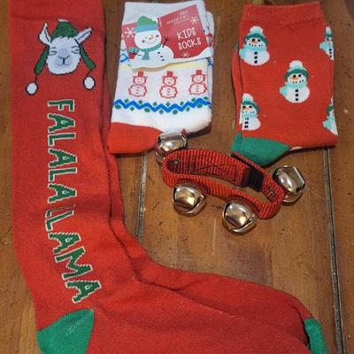 Sale Photo Thumbnail #1302: kids Christmas sock bundle