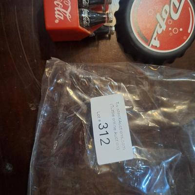 Sale Photo Thumbnail #1314: Coca cola refrigerator magnets